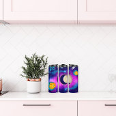 Celestial Sun Moon Galaxy Thermosbecher