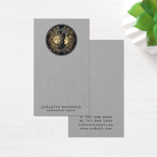 Celestial Sun Moon Juwelier Display (Schreibtisch)