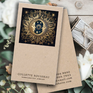 Celestial Sun Moon Kraft Earring Juwelier Display