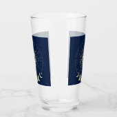 Celestial Sun Moon Phases Zodiac Glas (Links)