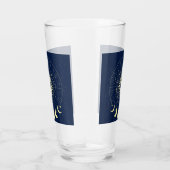 Celestial Sun Moon Phases Zodiac Glas (Rechts)