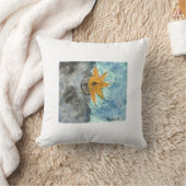 Celestial Sun Moon Pillow Kissen (Decke)