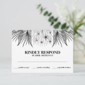 Celestial Sun Moon Stars Boho Handfasting UAWG Begleitkarte (Stehend Vorderseite)