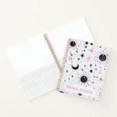 Celestial Sun Moon Stars Dream Journal Notizblock (Innenseite)