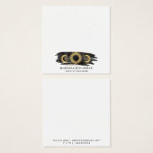 Celestial Sun Moon Stars Earring Display Card (Vorne & Hinten)