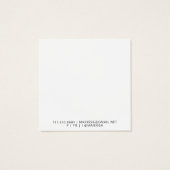 Celestial Sun Moon Stars Earring Display Card (Rückseite)