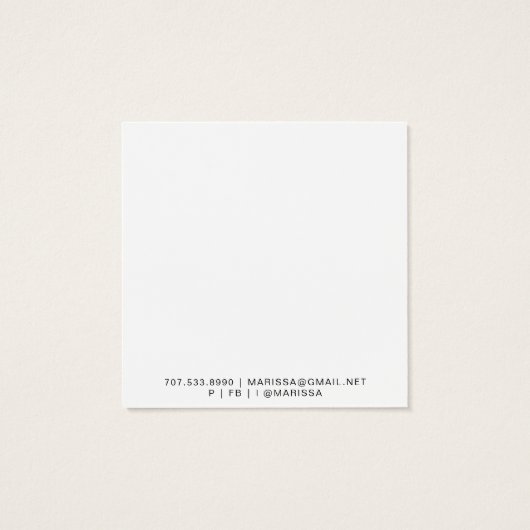 Celestial Sun Moon Stars Earring Display Card (Rückseite)