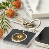 Celestial Sun Moon Symbol Sacred Cosmic Balance Schlüsselanhänger (Vorderseite rechts)