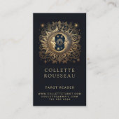 Celestial Sun Moon Tarot Reader Visitenkarte (Vorderseite)