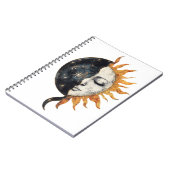 Celestial Sun Notebook Notizblock (Linke Seite)