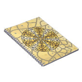 Celestial Sun Notebook Notizblock (Rechte Seite)