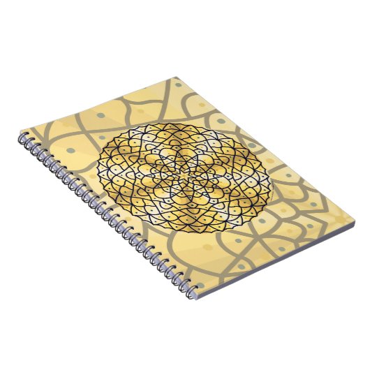 Celestial Sun Notebook Notizblock (Rechte Seite)
