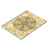 Celestial Sun Notebook Notizblock (Linke Seite)