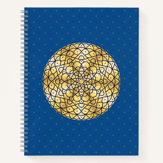 Celestial Sun Spiral Notebook Notizbuch (Vorderseite)