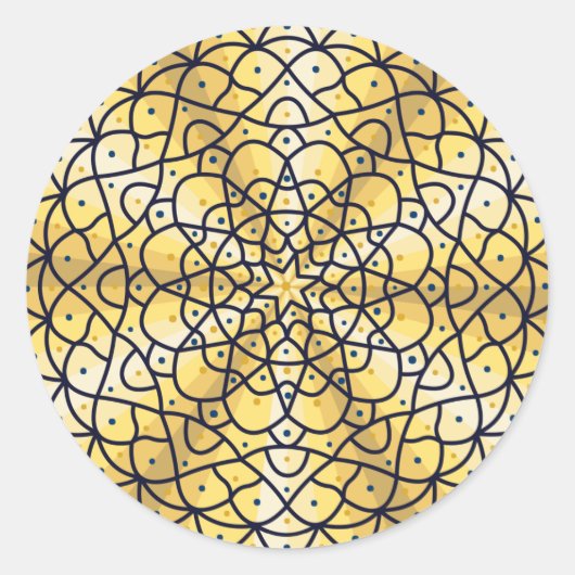 Celestial Sun Sticker (Vorderseite)