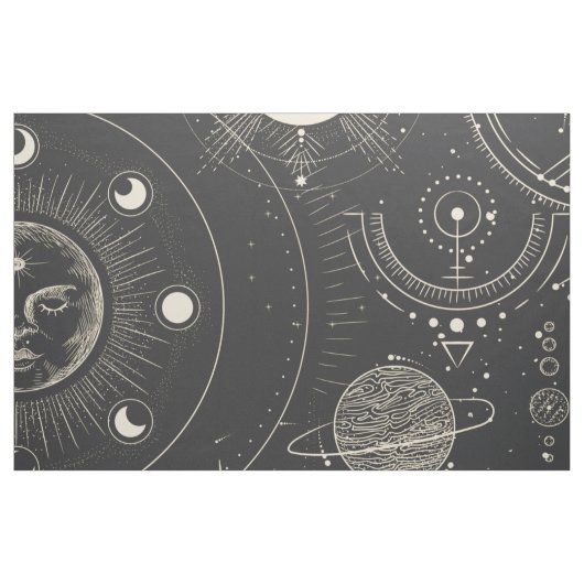 Celestial Sun  Stoff (Fat Quarter (45,7 x 55,9 cm))