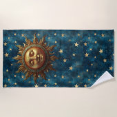 Celestial Sun  Strandtuch (Vorderseite)