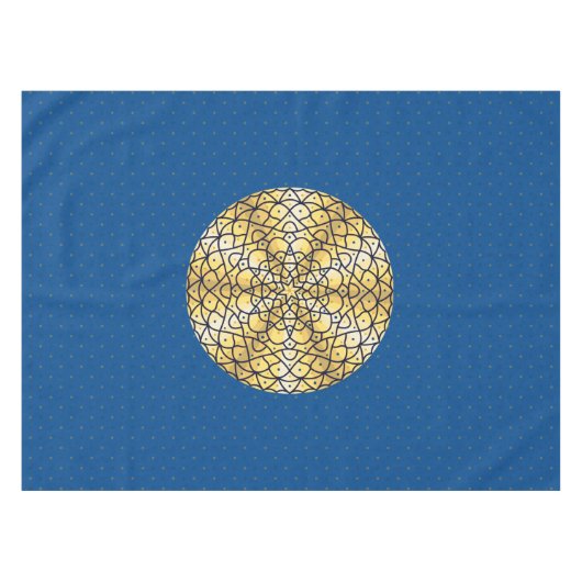 Celestial Sun Tablecloth Tischdecke (Vorderseite (Horizontal))