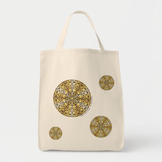 Celestial Sun Tote Bag Tragetasche (Vorne)