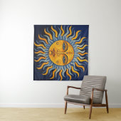 Celestial Sun Wandteppich (Beispiel (Horizontal))