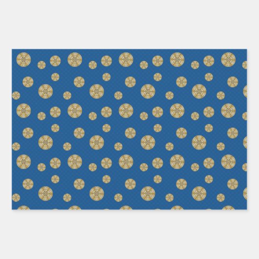 Celestial Sun Wrapping Paper Set Geschenkpapier Set (Vorderseite 3)