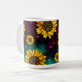 Celestial Sunflower Kaffeetasse (Vorderseite Links)