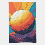 Celestial Sunset Kitchen Towel Geschirrtuch (Vertikal)