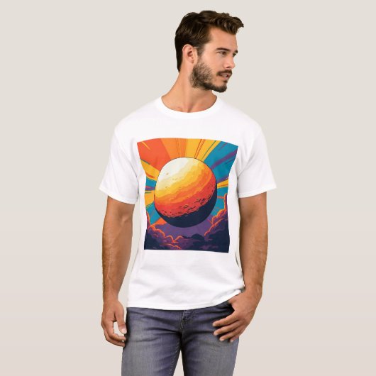Celestial Sunset Men’s T-Shirt (Vorne ganz)