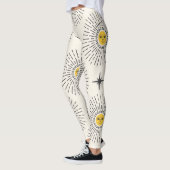 Celestial Sunshine Vintag Pattern Leggings (Links)