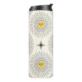 Celestial Sunshine Vintag Pattern Thermosbecher (Nach links gedreht)
