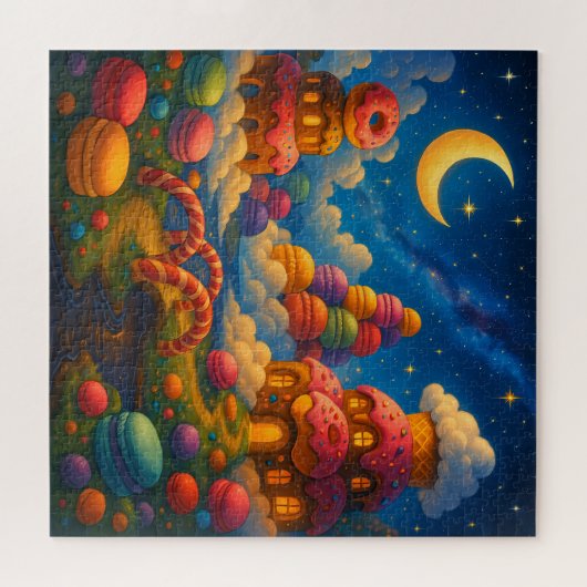 Celestial Sweetsland - Fantasy Puzzle von Moonlit (Horizontal)