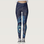 Celestial Swirl Leggings (Vorderseite)