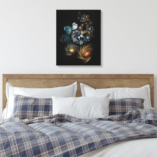 Celestial Swirl Leinwanddruck (Insitu (Schlafzimmer))