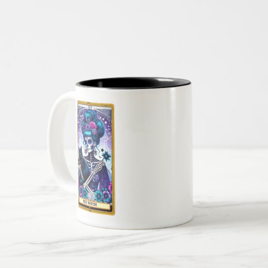 Celestial Tarot Card The Hexe Zweifarbige Tasse (Vorderseite Links)