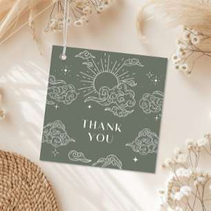 Celestial Tarot Sage Baby Duwer Fevor Tags Geschenkanhänger