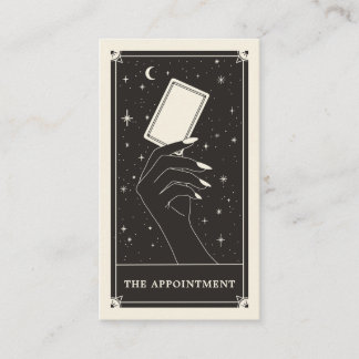 Celestial Tarot Terminkarte Visitenkarte
