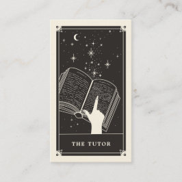Celestial Tarot Tutor Visitenkarte