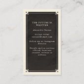 Celestial Tarot Writer Business Card Visitenkarte (Rückseite)