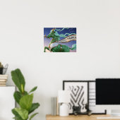 Celestial Taurus Poster (Heimbüro)