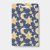 Celestial Teacher ID Abzeichen - Customizable DesB Ausweis (Rückseite)