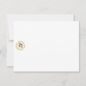 Celestial Teetasse Dankeskarte (Rückseite)