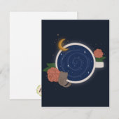 Celestial Teetasse Dankeskarte (Vorne/Hinten)