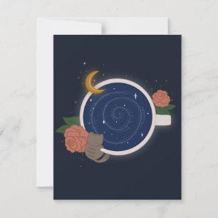 Celestial Teetasse Dankeskarte