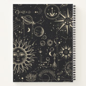 Celestial Themed Dream Journal Notizblock (Rückseite)
