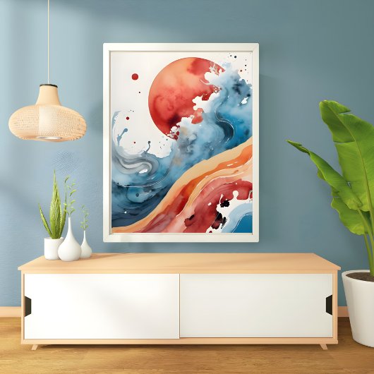 Celestial Tides Fotodruck