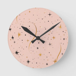 Celestial Time - Starry Detail Armbanduhr Runde Wanduhr