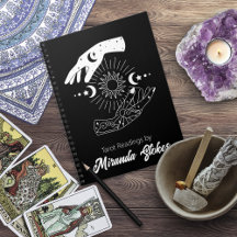 Celestial Touch Trendy Sun & Moon Hands Black