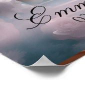 Celestial Treppengedankenposter Poster (Ecke)