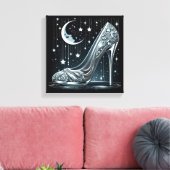 Celestial und Stiletto High Heels Leinwanddruck (Insitu (Wohnzimmer))