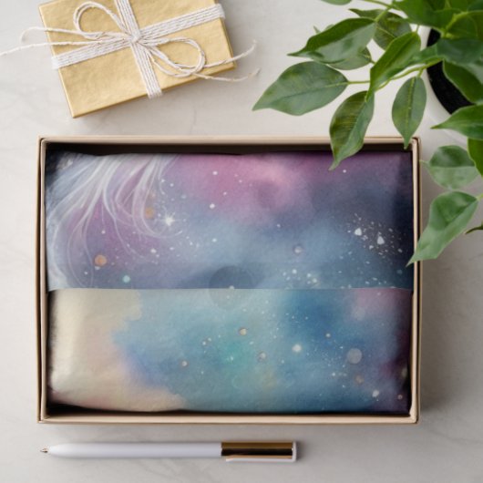 Celestial Unicorn Fairytale Craft Decoupage Seidenpapier (Geschenk)